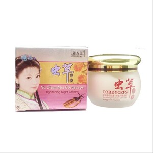 CEK BPOM Lightening Night Cream YU CHUN MEI CORDYCEPS