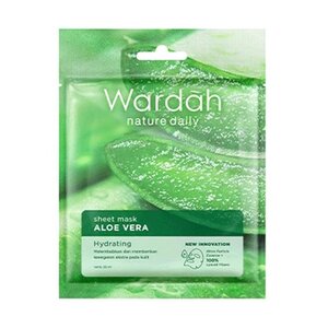 CEK BPOM Wardah Nature Daily Sheet Mask Aloe Vera