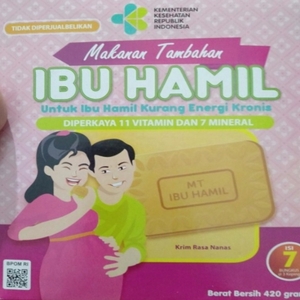 Cek Bpom Makanan Tambahan untuk Ibu Hamil Kurang Energi Kronis (Krim Rasa Nanas)