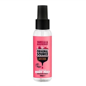 CEK BPOM Original Source Body Mist Vanilla & Raspberry