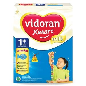 CEK BPOM Vidoran Xmart 1+ Imunup Susu Pertumbuhan Rasa Vanila Untuk Anak Usia 1-3 tahun