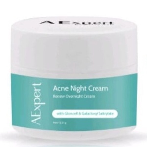 CEK BPOM Aexpert By Ekles Ash Night Cream Acne