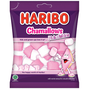 CEK BPOM Haribo Marshmallow (Chamallows Pink & White)