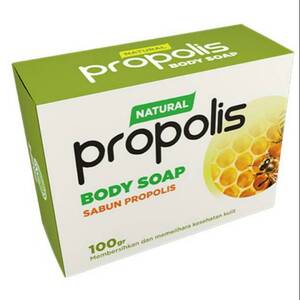 CEK BPOM Natural Propolis Body Soap Sabun Propolis