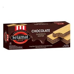 CEK BPOM Selamat Wafer Dengan Krim Cokelat