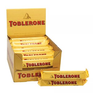 CEK BPOM Toblerone Coklat Susu dengan Madu dan Naugat Almond