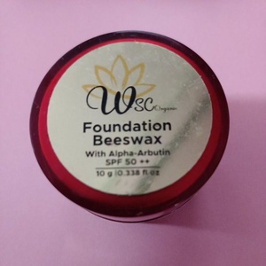 CEK BPOM Wscorganic Foundation Beeswax