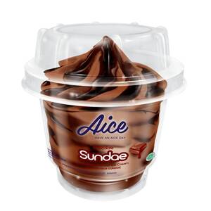 CEK BPOM Aice Es Krim Rasa Cokelat (Chocolate Sundae)