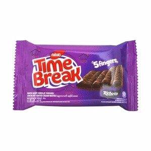 CEK BPOM Nabati Time Break Wafer Salut Cokelat Paduan