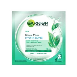 Cek Bpom Garnier Skin Naturals Serum Mask Hydra Bomb Untuk Kulit Berminyak & Kombinasi