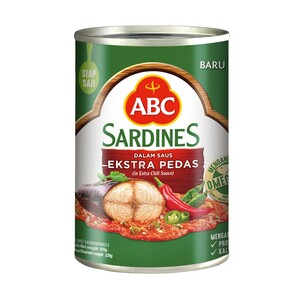 CEK BPOM ABC Ikan Sarden Saus Ekstra Pedas