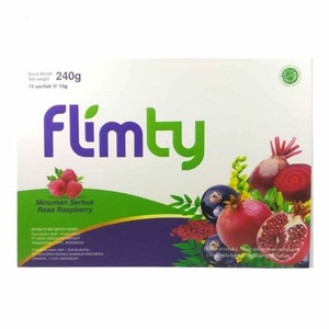 CEK BPOM Flimty Minuman Serbuk Rasa Raspberry