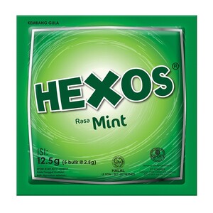 Hexos Kembang Gula Rasa Mint