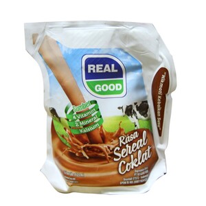 CEK BPOM Real Good Minuman Mengandung Susu Rasa Sereal Cokelat