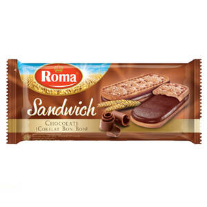 CEK BPOM Roma Biskuit Sandwich Dengan Krim Cokelat