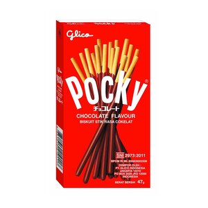 CEK BPOM Pocky Biskuit Stik Cokelat Rasa Cokelat