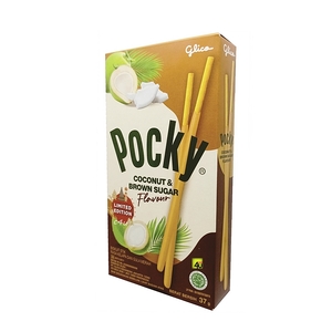 CEK BPOM Pocky Biskuit Stik Rasa Kelapa dan Gula Merah (Coconut and Brown Sugar Flavour)