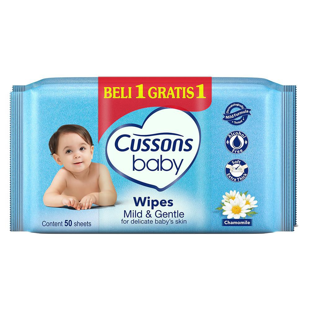 Cek Bpom Cussons Baby Wipes Mild & Gentle