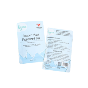 Cek Bpom Kyau Powder Mask Peppermint Milk