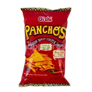 Cek Bpom Oishi Panchos Makanan Ringan Keripik Jagung Rasa Jagung Pedas (Hot And Spicy Corn Flavor)