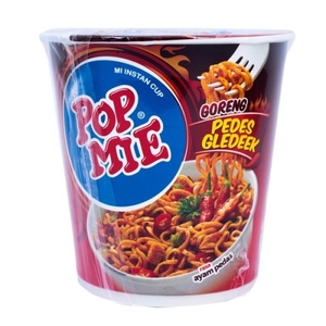 Cek Bpom Pop Mie Mi Instan Cup Goreng Pedas Gledeek Rasa Ayam Pedas