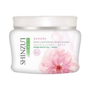 Cek Bpom Shinzu'i Skin Lightening Body Scrub With Sakura Extract Hana