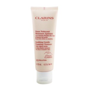 CEK BPOM Clarins Doux Nettoyant Moussant Apaisant Peaux Tres Seches ou Sensibles Soothing Gentle Foaming Cleanser Very Dry or Sensitive Skin