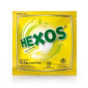 CEK BPOM Hexos Kembang Gula Rasa Lemon Mint