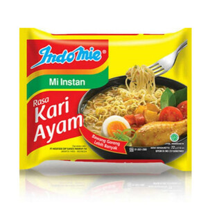 CEK BPOM Indomie Mi Instan Rasa Kari Ayam Ekstra Bawang Goreng