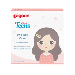 CEK BPOM Pigeon Teens Two Way Cake +UV Protection Sand