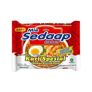 CEK BPOM Sedaap Mi Instan Kuah Kari Spesial