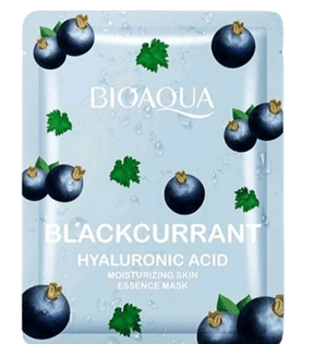 Bioaqua Blackcurrant Hyaluronic Acid Moisturizing Skin Essence Mask