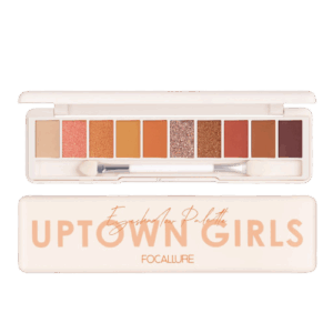 Cek Bpom Focallure 10 Color Eyeshadow Palette Fa-158 03 Sunflower At Sunset