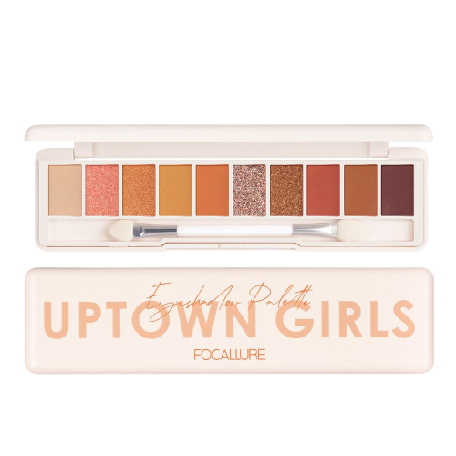 Cek Bpom Focallure 10 Color Eyeshadow Palette Fa-158 03 Sunflower At Sunset