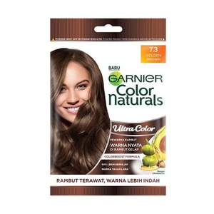 Cek Bpom Garnier Color Naturals Ultra Color - Gel Pewarna 7.3 Golden Brown