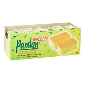 CEK BPOM Apollo Bolu Lapis Rasa Pandan (3030)