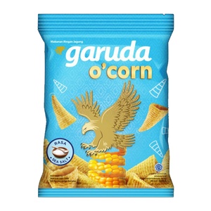 CEK BPOM Garuda Crunchy Makanan Ringan Jagung Sea Salt