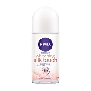 CEK BPOM Nivea Deodorant Brightening Silk Touch 8 Superfood Roll On