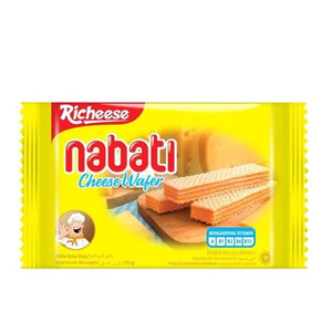 CEK BPOM Richeese Nabati Wafer Rasa Keju Krim