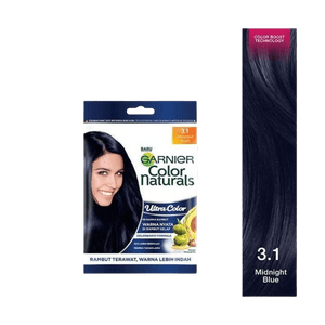 Cek Bpom Garnier Color Naturals Ultra Color - Gel Pewarna 3.1 Midnight Blue