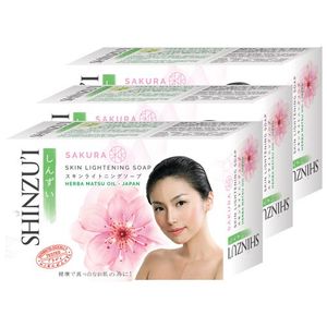 Cek Bpom Shinzu'i Skin Lightening Soap With Sakura Extract