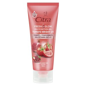 CEK BPOM Citra Fresh Glow Tomato + Face & Body Gel Lotion Pomegranate