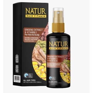 CEK BPOM Natur Hair Vitamin Ginseng Extract & Vitamin E