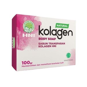 CEK BPOM Natural Kolagen Body Soap Sabun Transparan Kolagen