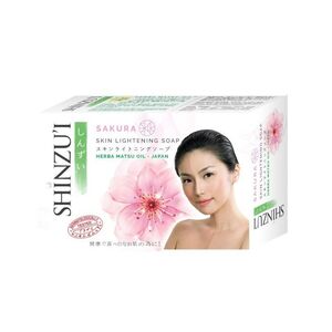 CEK BPOM Shinzu'i Skin Lightening Soap Myori With Sakura Extract