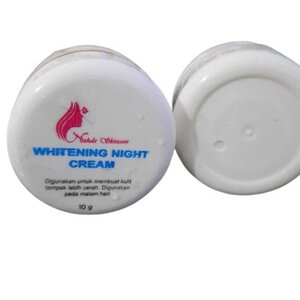 CEK BPOM Nahda Skincare Whitening Exclusive Night Cream