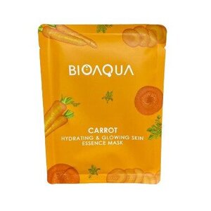 CEK BPOM Bioaqua Carrot Hydrating & Glowing Skin Essence Mask