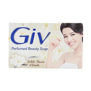 CEK BPOM GIV Beauty Soap White Flowers & Vanila (Putih)