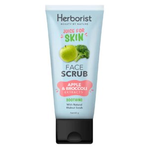 CEK BPOM Herborist Juice For Skin Face Scrub Apple & Broccoli Extracts