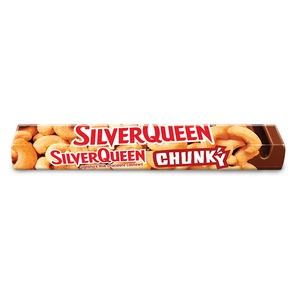 CEK BPOM Silver Queen (Chunky) Cokelat Susu dengan Kacang Almond